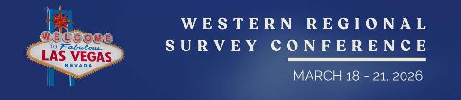 Western Regional Survey Conference 2026